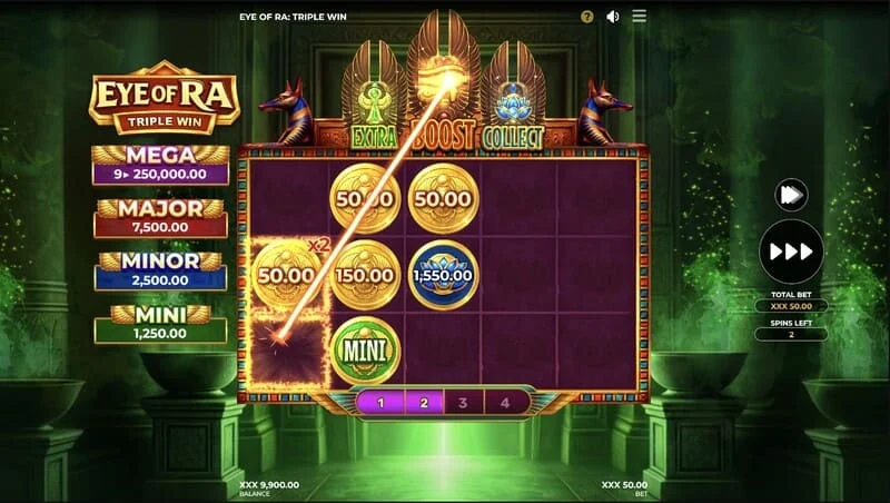 Eye of Ra Triple Win - velika isplata na liniji nakon prikupljanja škrinja